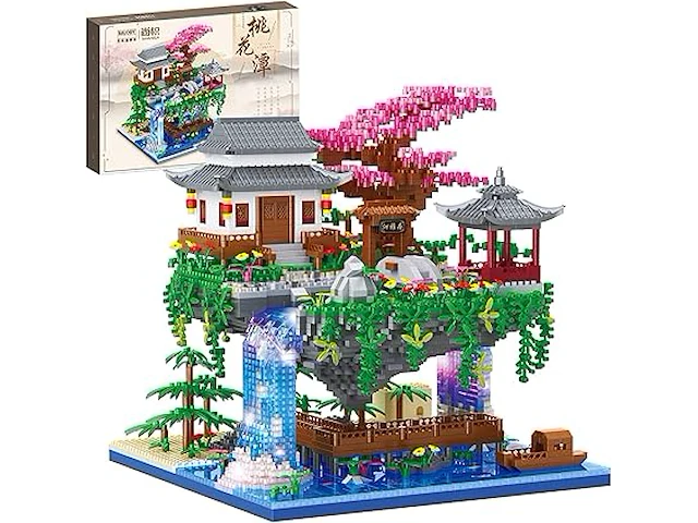 Puzzel blocks japanese architecture 3320onderdelen - afbeelding 3 van  4