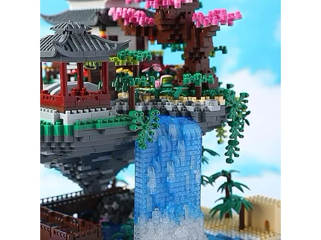 Puzzel blocks japanese architecture 3320onderdelen - afbeelding 4 van  4