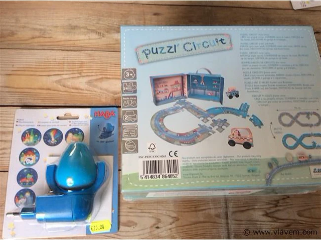 Puzzel circuit + - afbeelding 2 van  2
