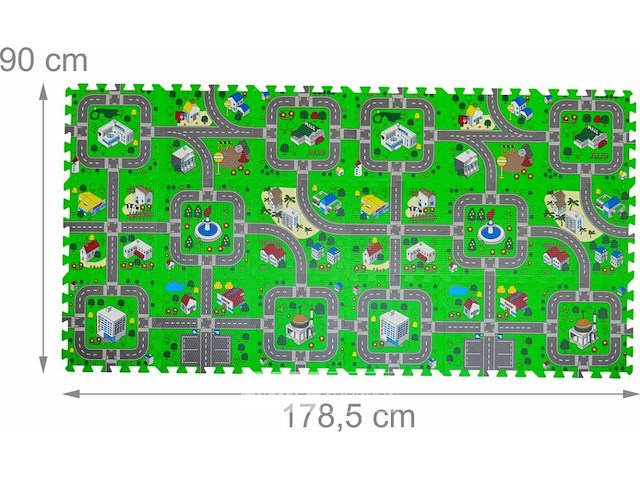 Puzzel speelmat - 18-delig - afbeelding 4 van  6