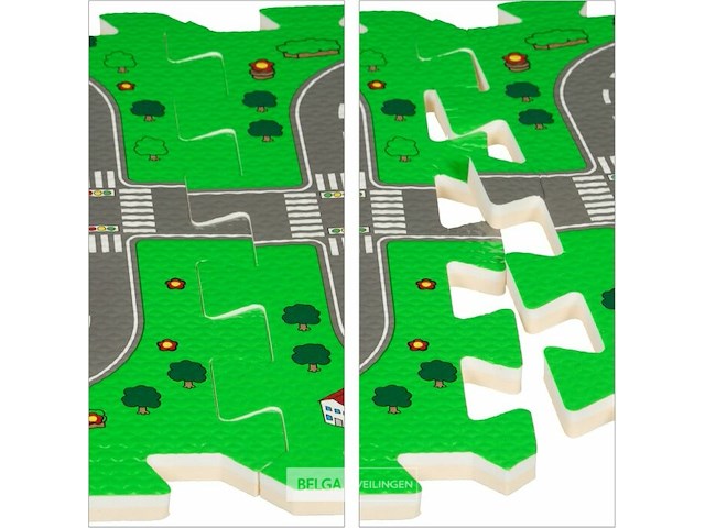 Puzzel speelmat - 18-delig - afbeelding 5 van  6