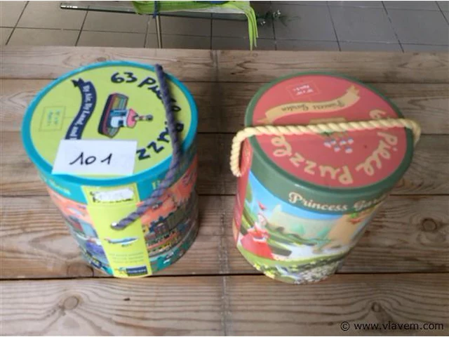 Puzzels 2 doosjes - afbeelding 1 van  2