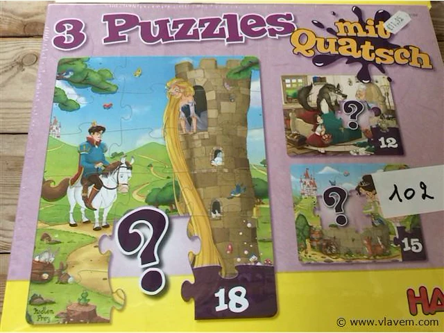 Puzzels 2stuks - afbeelding 3 van  3