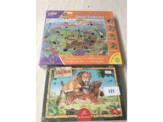 Puzzels 2stuks - afbeelding 1 van  3