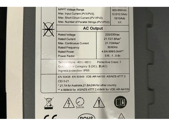 Pv grid-connected inverter saj / neiuw - afbeelding 5 van  6