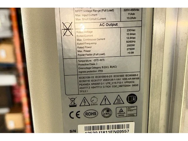 Pv grid-connected inverter saj - afbeelding 4 van  4