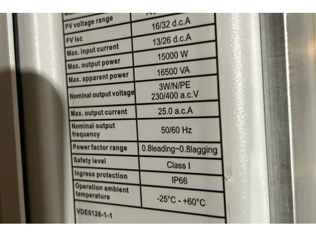 Pv inverter growatt - afbeelding 5 van  7