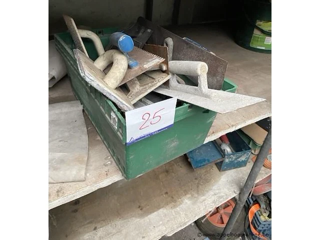 Pvc bak inh diversen wo pleisterspaan, enz - afbeelding 1 van  1
