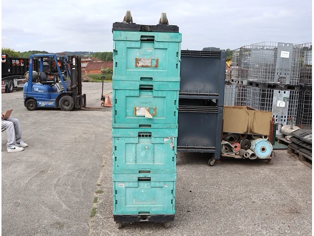 Pvc bakken op kar - afbeelding 3 van  3