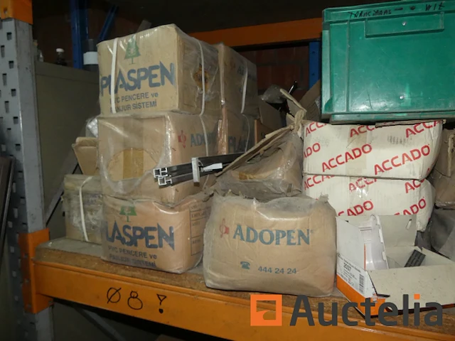 Pvc chassis hardware (grote hoeveelheid) - afbeelding 16 van  27