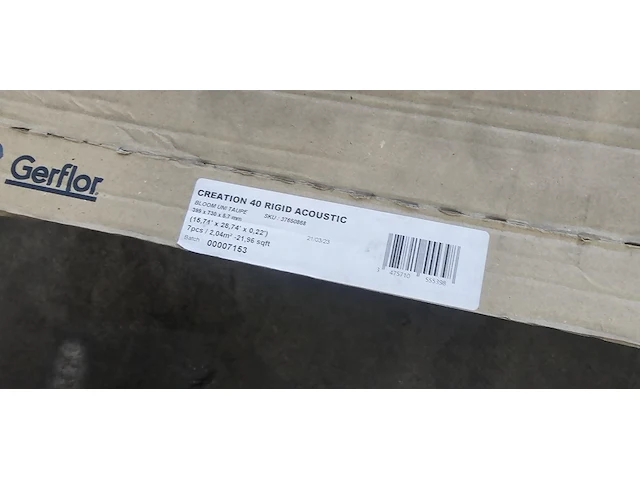Pvc click geïntegreerd ondervloer 12m² - afbeelding 4 van  5
