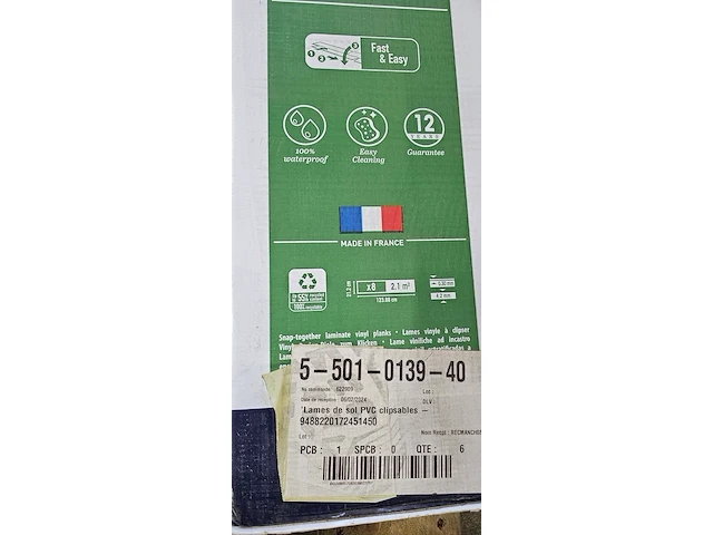 Pvc click vinyl 12m² - afbeelding 6 van  6
