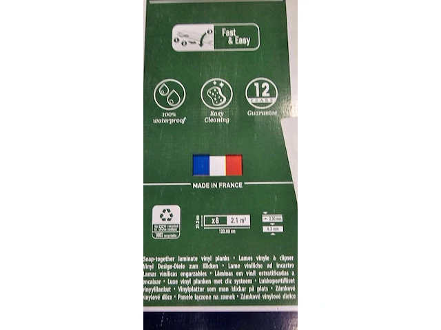 Pvc click vinyl 16 m² - afbeelding 4 van  6
