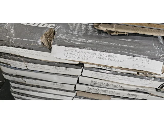 Pvc click vinyl 4,5mm lot 63m² - afbeelding 2 van  4