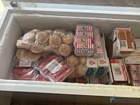 Pvc diepvrieskast zanussi met inhoud - afbeelding 5 van  6