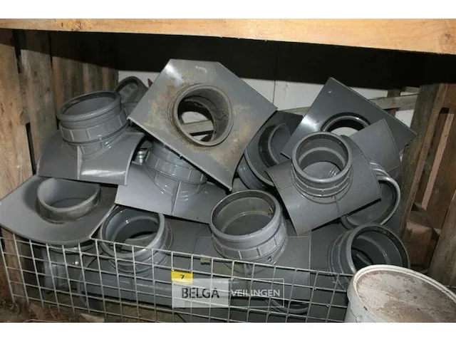 Pvc hulpstukken - afbeelding 1 van  7