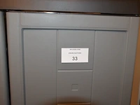 Pvc kast 2 deuren afm. 69x38x167, pvc kast 2 deuren afm. 39x38x87, elektrisch schuurmachine varo - afbeelding 3 van  7