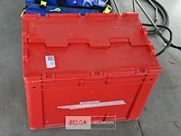 Pvc koffer met diverse bluspistolen - afbeelding 2 van  2