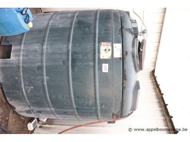 Pvc mazouttank atlas cap 5000ltr, vv verdeelstation - afbeelding 1 van  3