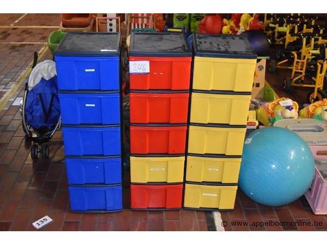 Pvc opbergbakjes - afbeelding 1 van  1