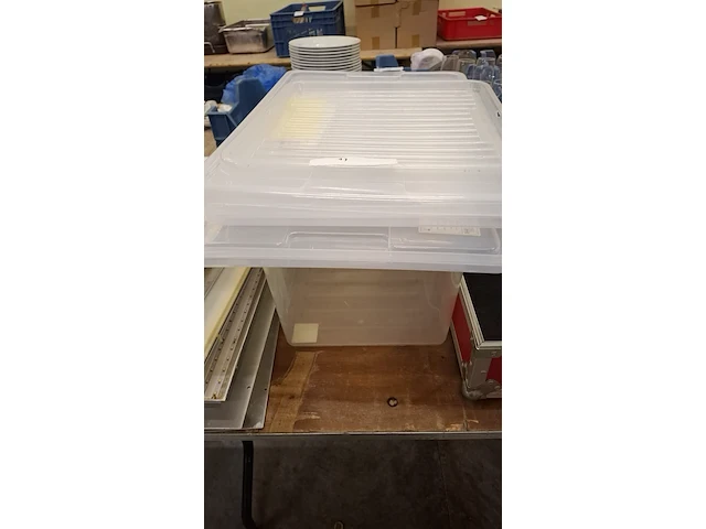 Pvc opbergbox - afbeelding 1 van  2
