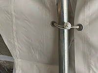 Pvc partytent 3 x 8 m - wit - afbeelding 13 van  13