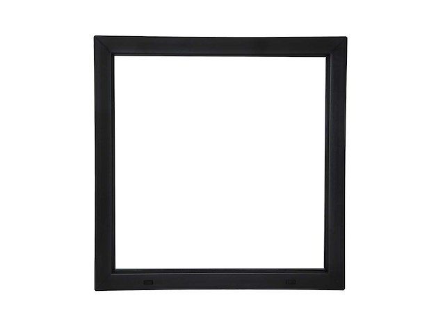 Pvc raam - vast, anthraciet - afbeelding 1 van  4