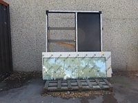 Pvc raamkader + raam - afbeelding 1 van  2