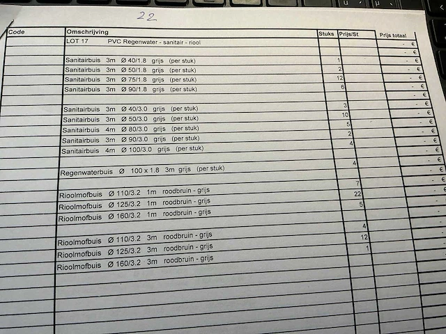 Pvc regenwater hulpstukken-sanitair-riool - afbeelding 4 van  8