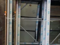 Pvc schuifraamkader + glas - afbeelding 3 van  4