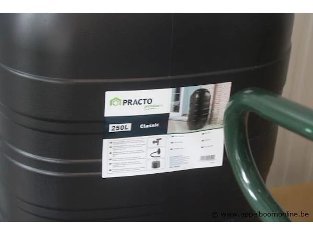 Pvc watervat practo, cap 250l - afbeelding 2 van  2