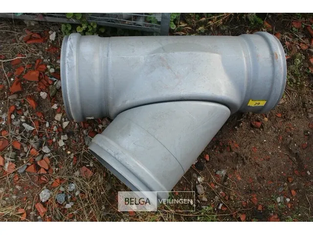 Pvc y-stuk - afbeelding 3 van  5