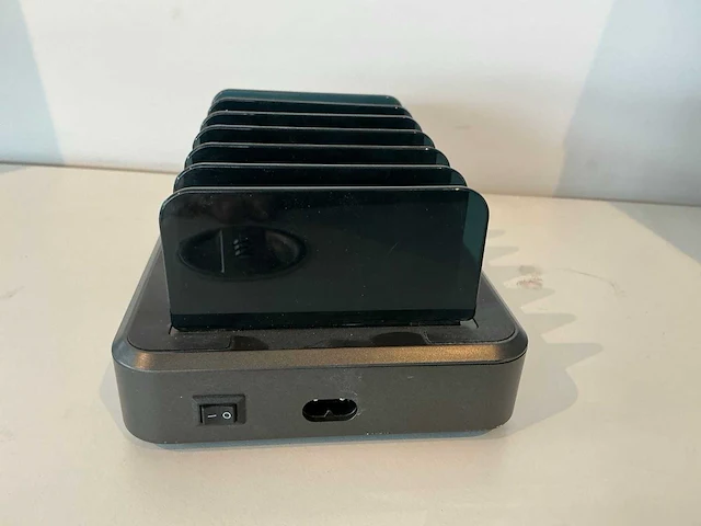 Pw018-pd+qc 6-poorts usb-opladerstandaard - afbeelding 3 van  5
