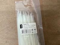 Q-link bundelband tie wrap 180 x 3,6 mm (10000x) - afbeelding 2 van  2