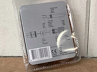 Q-link coax connector, blister 2 stuks (100x) - afbeelding 2 van  2