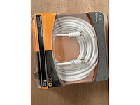 Q-link coax kabel f-connector 10 meter (8x) - afbeelding 1 van  3