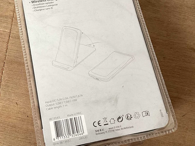 Q-link draadloze telefoonoplader qi 10watt (25x) - afbeelding 3 van  4