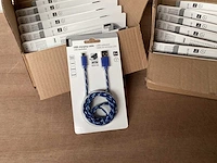 Q-link laadkabel micro usb, 2 mtr (24x) - afbeelding 1 van  3