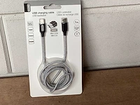 Q-link laadkabel usb c, 1 mtr (84x) - afbeelding 1 van  4