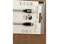 Q-link laadkabel usb c, 1 mtr (84x) - afbeelding 2 van  4