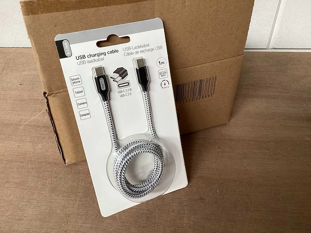 Q-link laadkabel usb-c 1.20 mtr (72x) - afbeelding 1 van  4