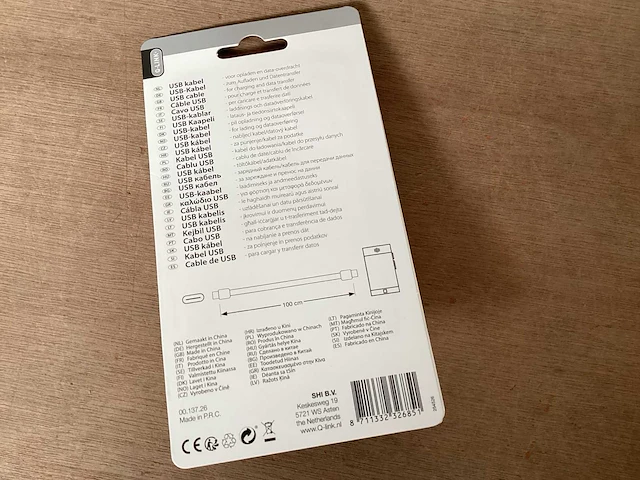 Q-link laadkabel usb-c 1.20 mtr (72x) - afbeelding 3 van  4