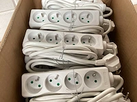 Q-link stekkerdoos 4 voudig, penaarde (23x) - afbeelding 3 van  5
