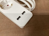 Q-link stekkerdoos 5 voudig met usb lader (40x) - afbeelding 2 van  6