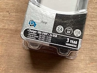 Q-link usb telefoonoplader 2,4 watt (40x) - afbeelding 2 van  4