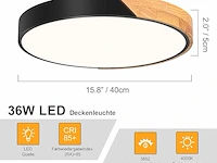 Qamra led-plafondlamp (40 cm) - afbeelding 3 van  3