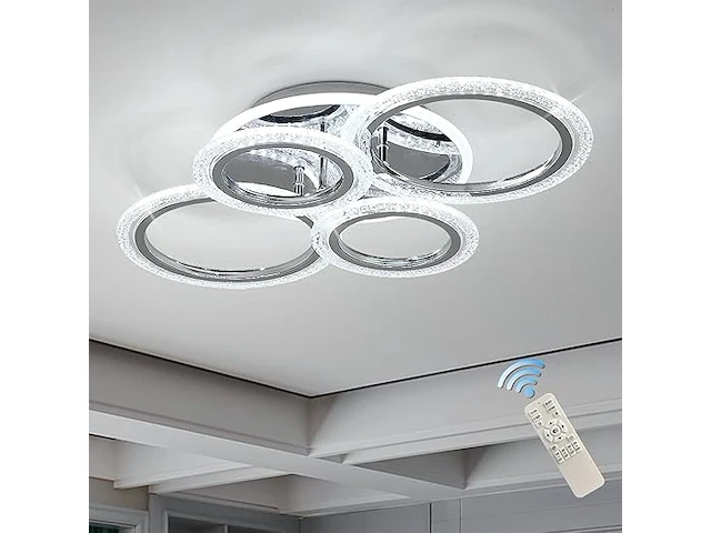 Qcyuui moderne plafondlamp - afbeelding 1 van  3