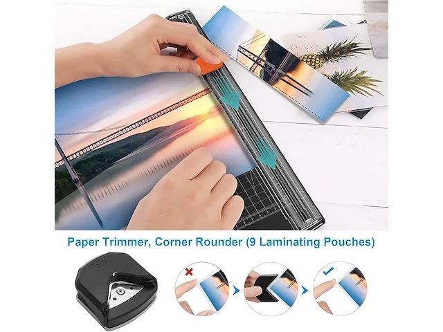 Qfun a4 laminator - afbeelding 5 van  6