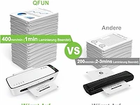 Qfun a4 lamineermachine - afbeelding 4 van  5
