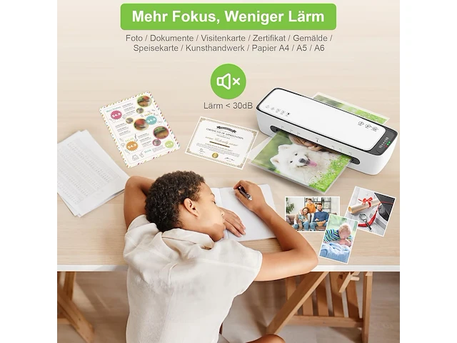 Qfun a4 lamineermachine - afbeelding 4 van  4